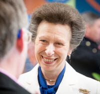 HRH Princess Royal attending an event hosted by Hearing Link at the Tower of London