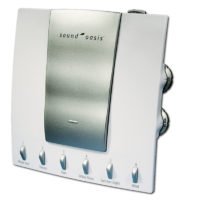 sound oasis tinnitus sound therapy device with 6 control buttons