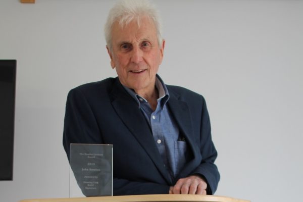 John Newton - Heather Jackson Award recipient 2019