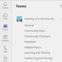 Microsoft teams chat example